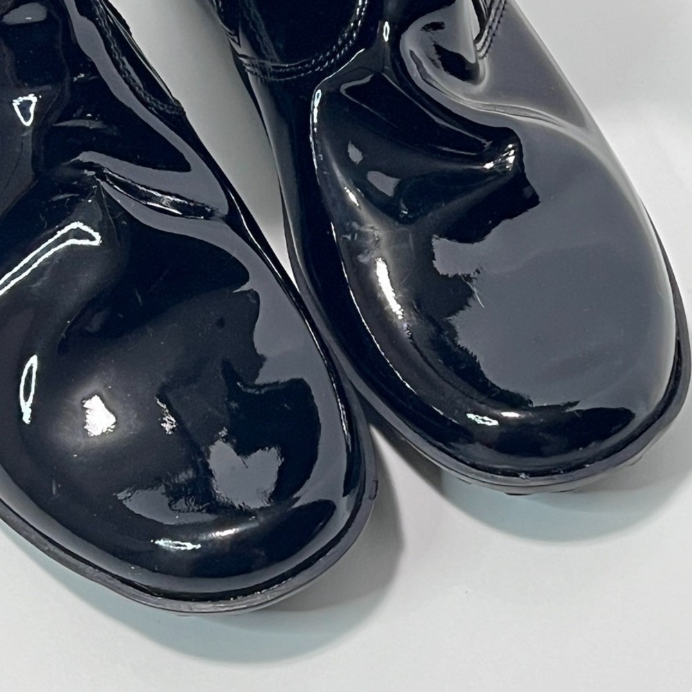 Naturino 34 (2.5) Black Patent Leather Boots Zipper - Picture 5 of 9